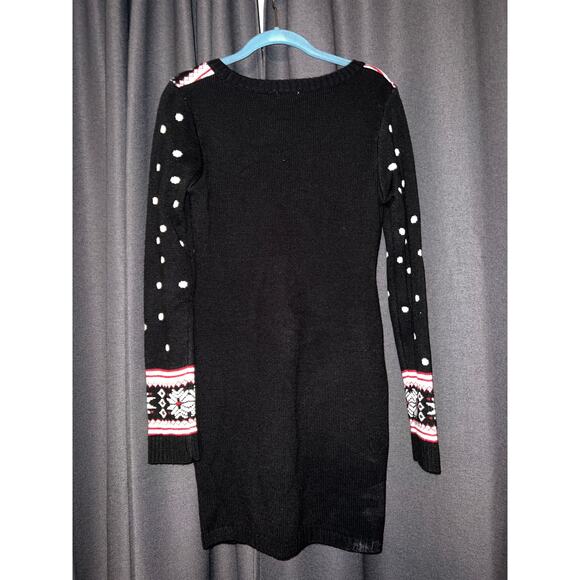 Ugly Christmas Sweater Dress Xmas Size Medium - Picture 3 of 3